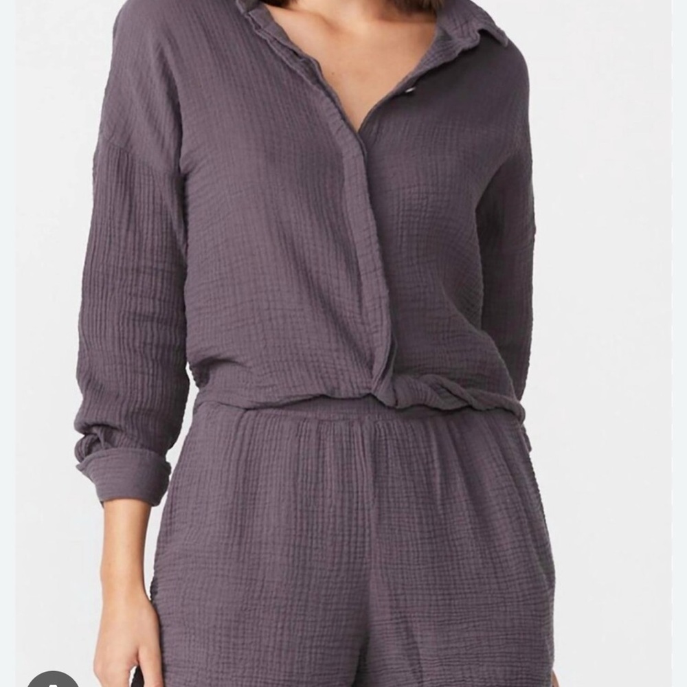 Monrow grey gauze set